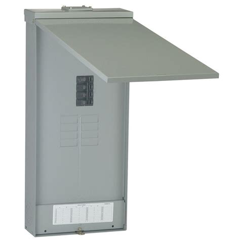 electric panel box outside|exterior main electrical panels.